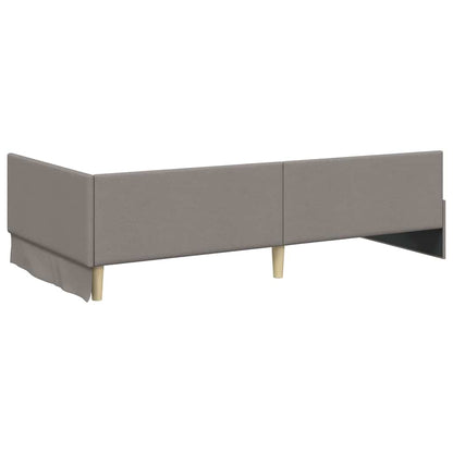 Struttura Letto Angolare con Materasso 2 pcs Talpa Tessuto | homemem39