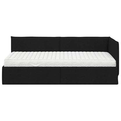 Struttura Letto Angolare con Materasso 2 pcs Verde Velluto | homemem39