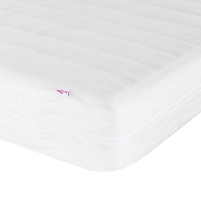 Struttura Letto Angolare con Materasso 2 pcs Verde Velluto