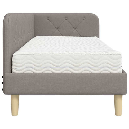 Cornice del letto ad angolo Talpa 80 x 200 cm Tessuto | homemem39