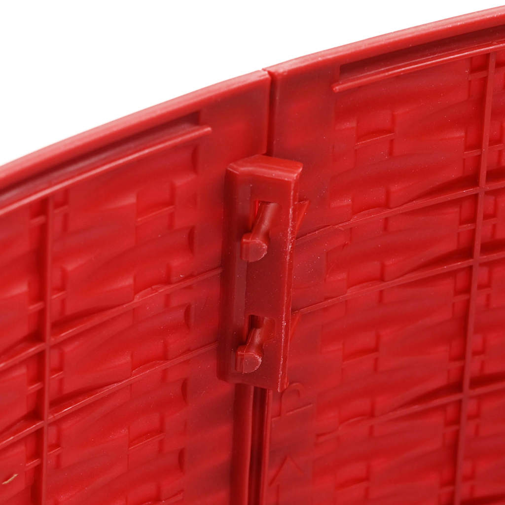 GonnaperAlberodiNatale Rosso Ø 65 x 24 cm Plastica