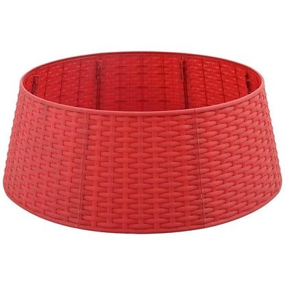 GonnaperAlberodiNatale Rosso Ø 65 x 24 cm Plastica