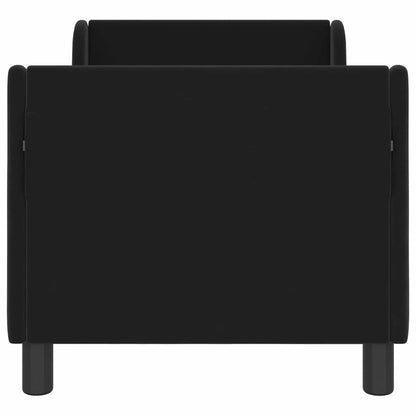 Struttura letto per bambini con testata Nero 70 x 140 cm | homemem39