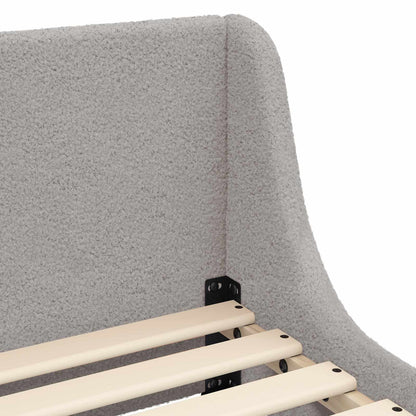 Struttura letto bambini con testata Grigio Chiaro 80x200 cm | homemem39