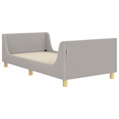 Struttura letto bambini con testata Grigio Chiaro 80x200 cm | homemem39