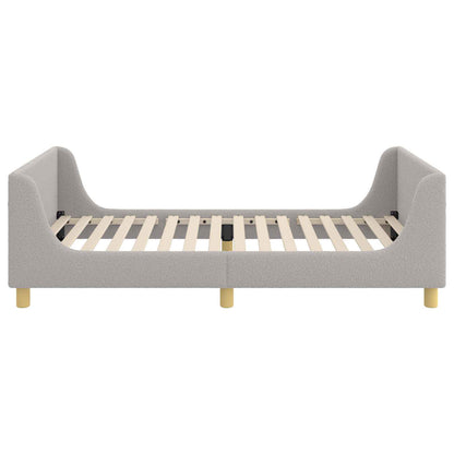 Struttura letto bambini con testata Grigio Chiaro 80x200 cm | homemem39