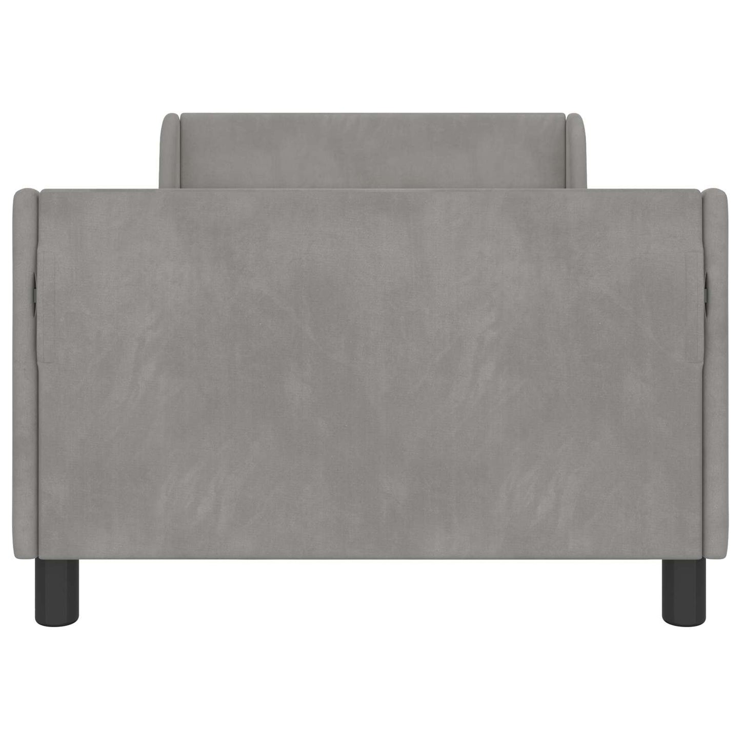 Struttura letto bambini con testata Grigio Chiaro 80 x 200 cm | homemem39