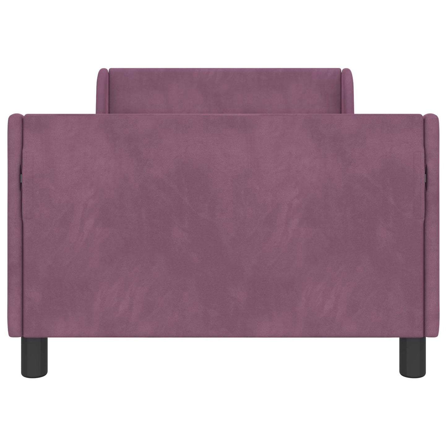 Struttura letto bambini con testata Viola 80 x 200 cm Velluto | homemem39
