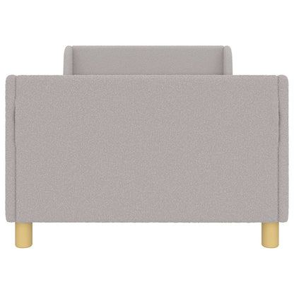Struttura letto bambini con testata Grigio Chiaro 90x190 cm | homemem39