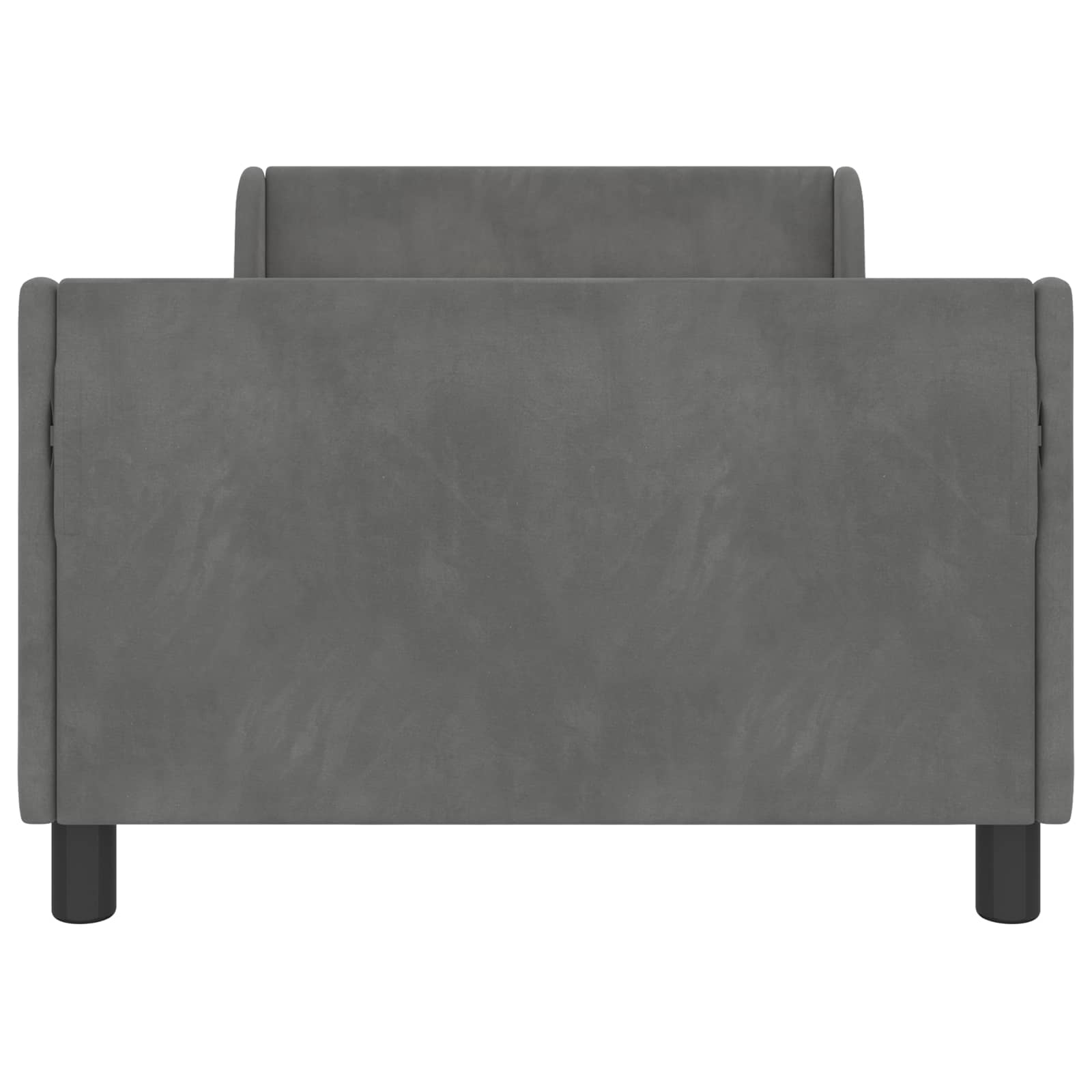 Struttura letto bambini con testata Grigio Scuro 90 x 200 cm | homemem39
