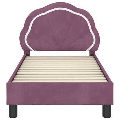 Struttura letto per bambini con testata Viola 70 x 140 cm | homemem39