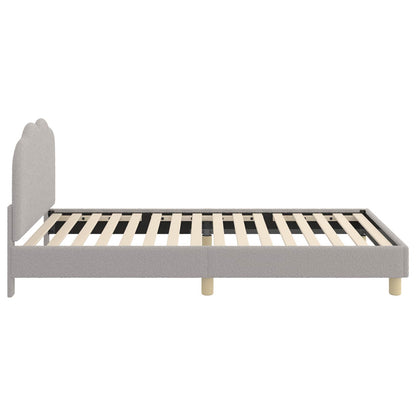 Struttura letto bambini con testata Grigio Chiaro 80x200 cm | homemem39