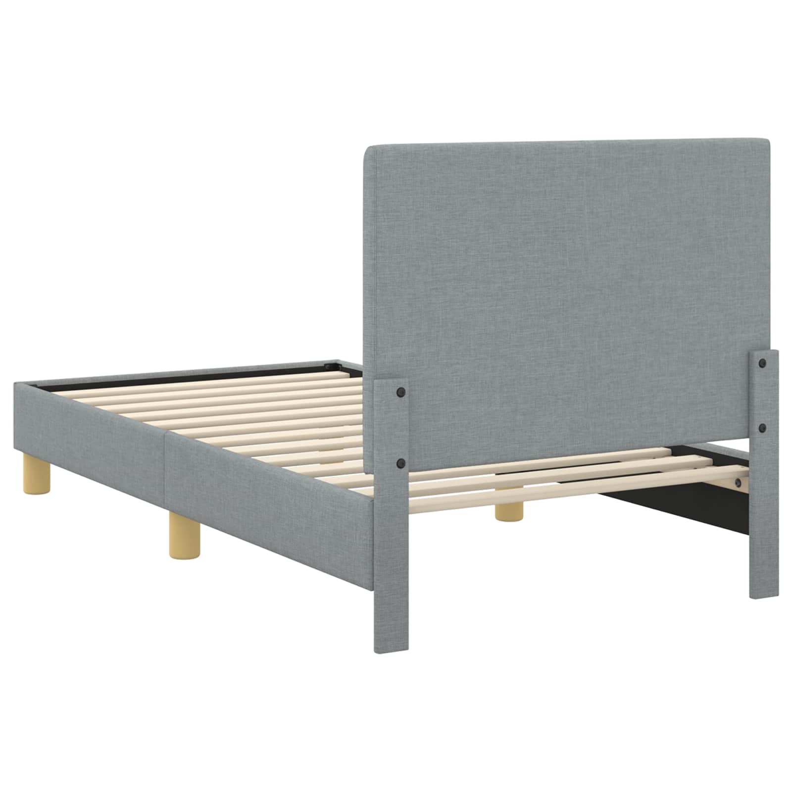 Struttura letto bambini con testata Grigio chiaro 80 x 160 cm | homemem39
