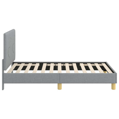 Struttura letto bambini con testata Grigio chiaro 80 x 160 cm | homemem39