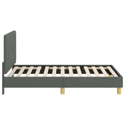 Struttura letto bambini con testata Grigio scuro 80 x 160 cm | homemem39