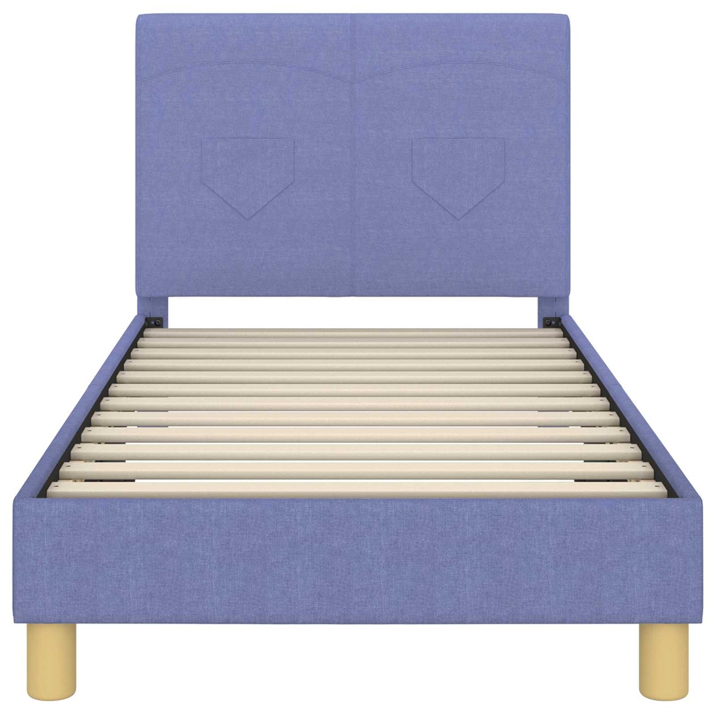 Struttura letto bambini con testata Blu jeans 80 x 160 cm | homemem39