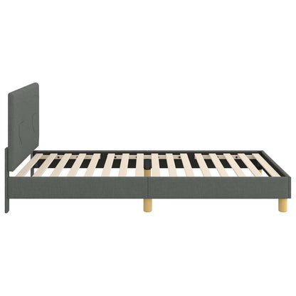 Struttura letto bambini con testata Grigio scuro 90 x 190 cm | homemem39