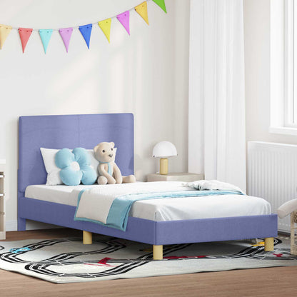 Struttura letto bambini con testata Blu jeans 90 x 190 cm | homemem39