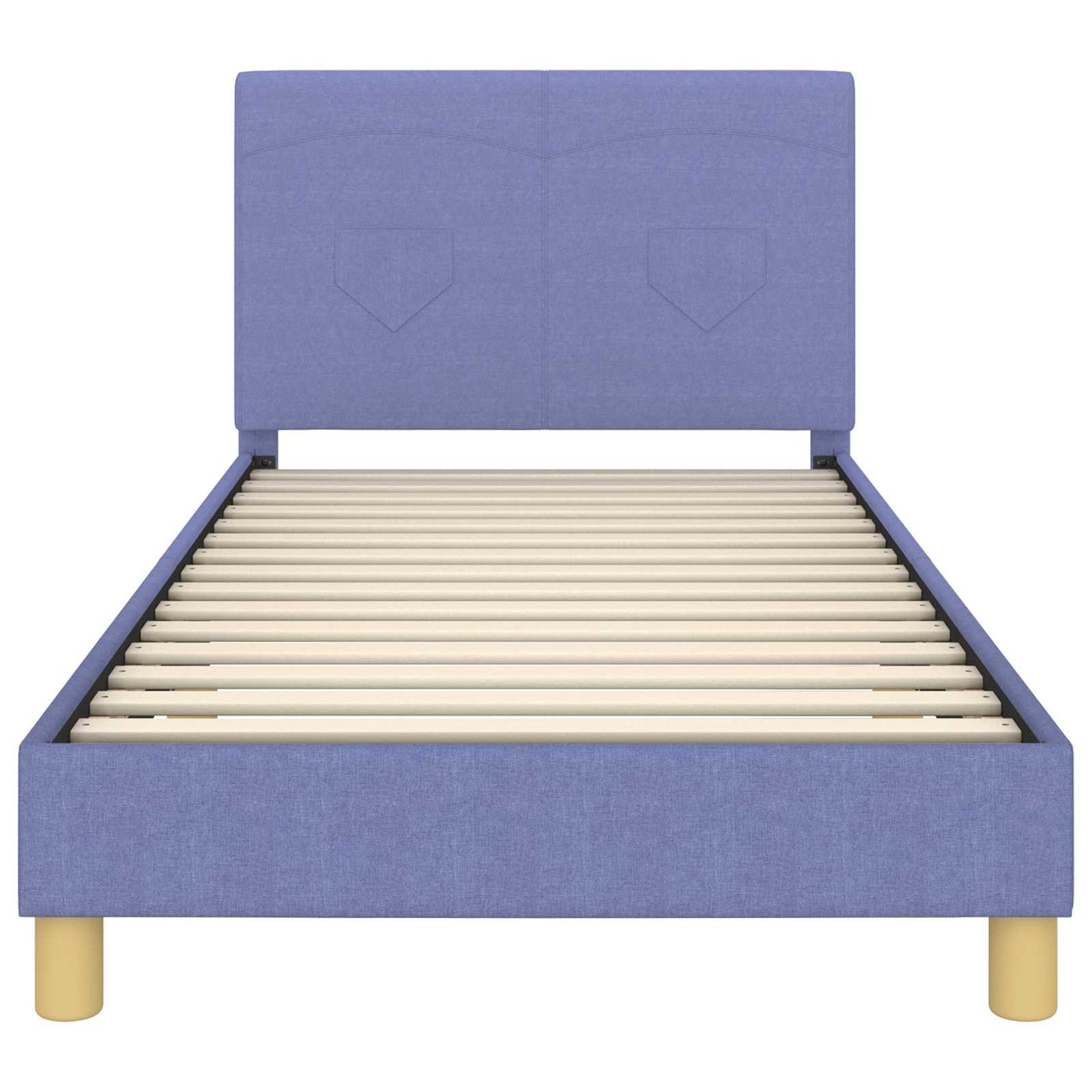 Struttura letto bambini con testata Blu jeans 90 x 190 cm | homemem39