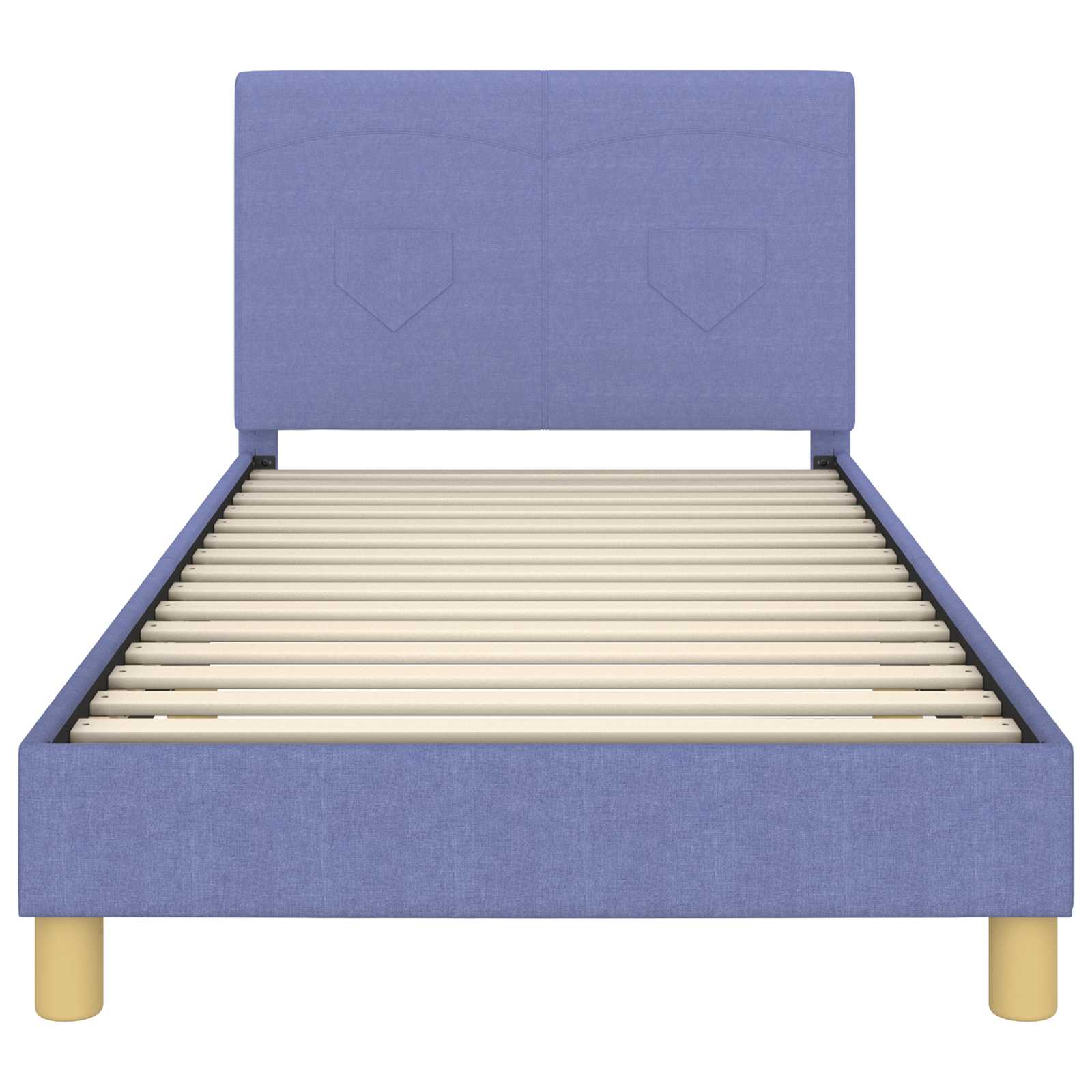 Struttura letto bambini con testata Blu jeans 90 x 200 cm | homemem39