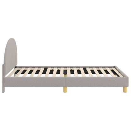Struttura letto bambini con testata Grigio Chiaro 80x200 cm | homemem39