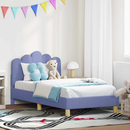 Struttura letto bambini con testata Blu jeans 80 x 160 cm | homemem39
