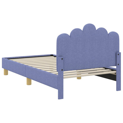 Struttura letto bambini con testata Blu jeans 80 x 160 cm | homemem39