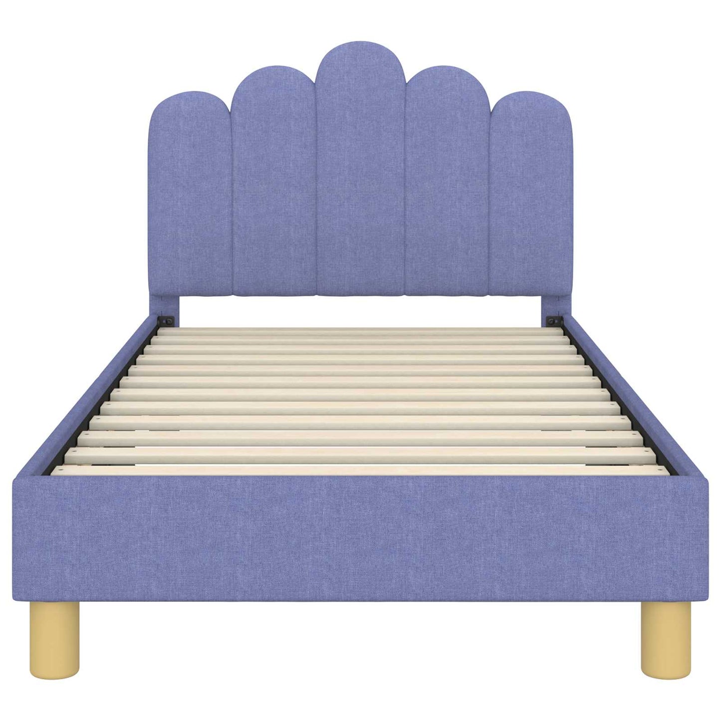 Struttura letto bambini con testata Blu jeans 80 x 160 cm | homemem39
