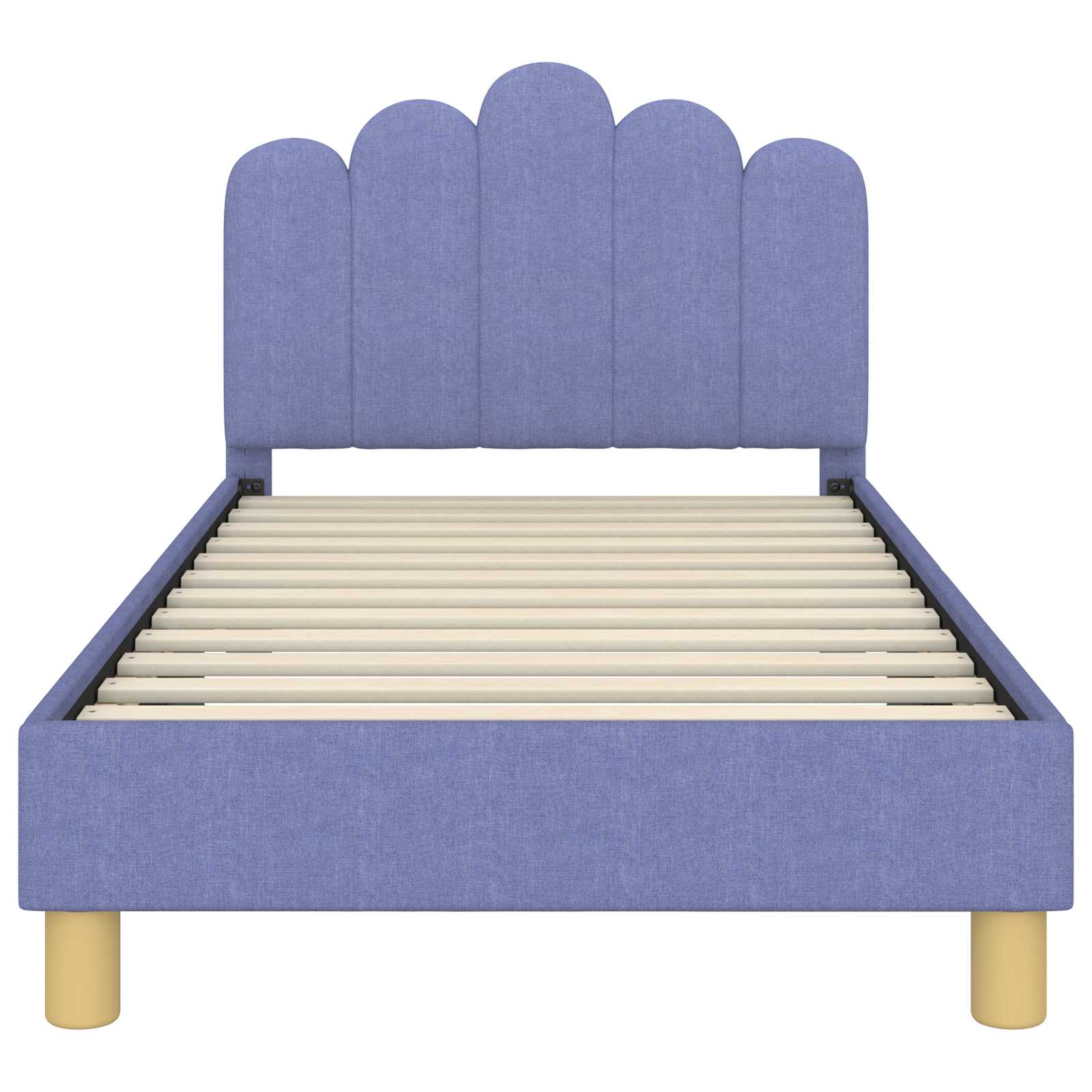 Struttura letto bambini con testata Blu jeans 80 x 160 cm | homemem39