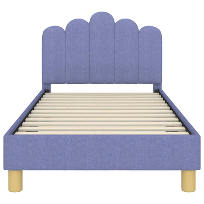Struttura letto bambini con testata Blu jeans 80 x 160 cm | homemem39