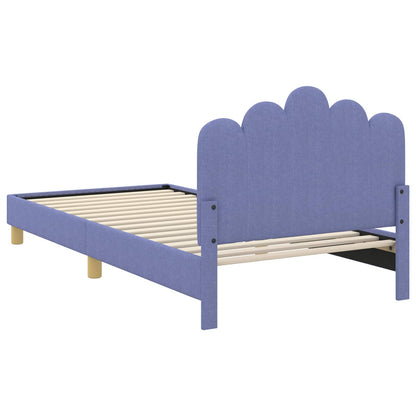 Struttura letto bambini con testata Blu jeans 80 x 200 cm | homemem39