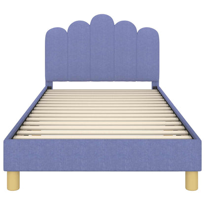Struttura letto bambini con testata Blu jeans 80 x 200 cm | homemem39