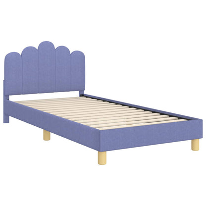 Struttura letto bambini con testata Blu jeans 90 x 190 cm | homemem39