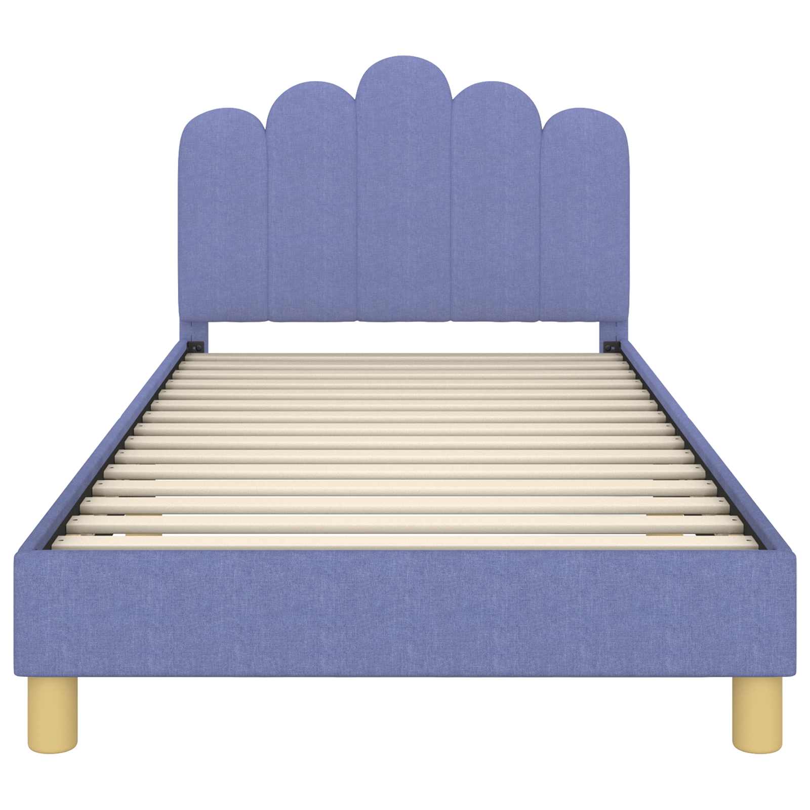 Struttura letto bambini con testata Blu jeans 90 x 200 cm | homemem39