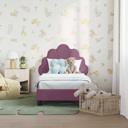 Struttura letto per bambini con testata Viola 70 x 140 cm