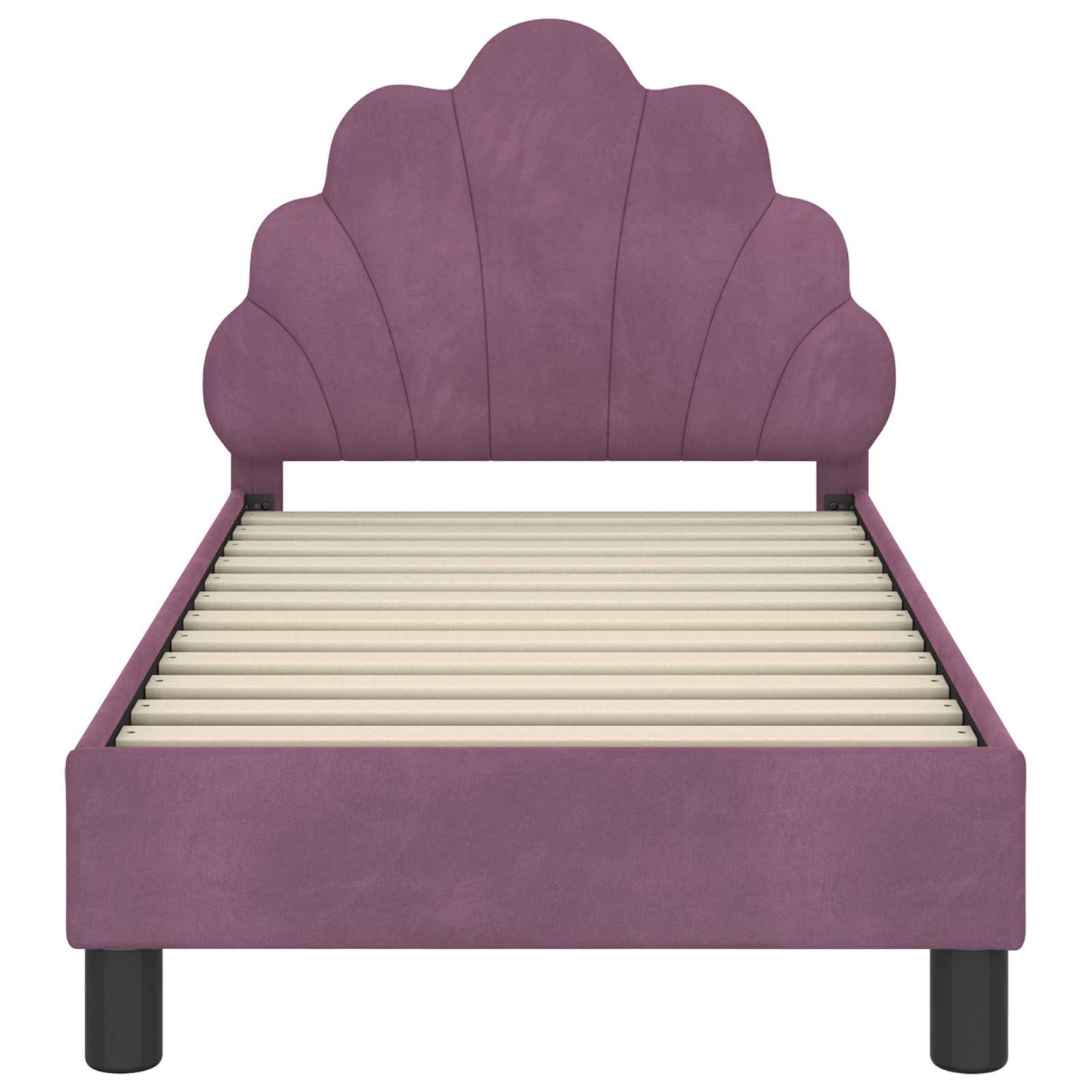 Struttura letto per bambini con testata Viola 70 x 140 cm