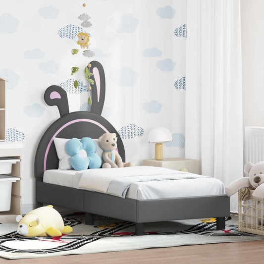 Struttura letto per bambini con testata Grigio chiaro