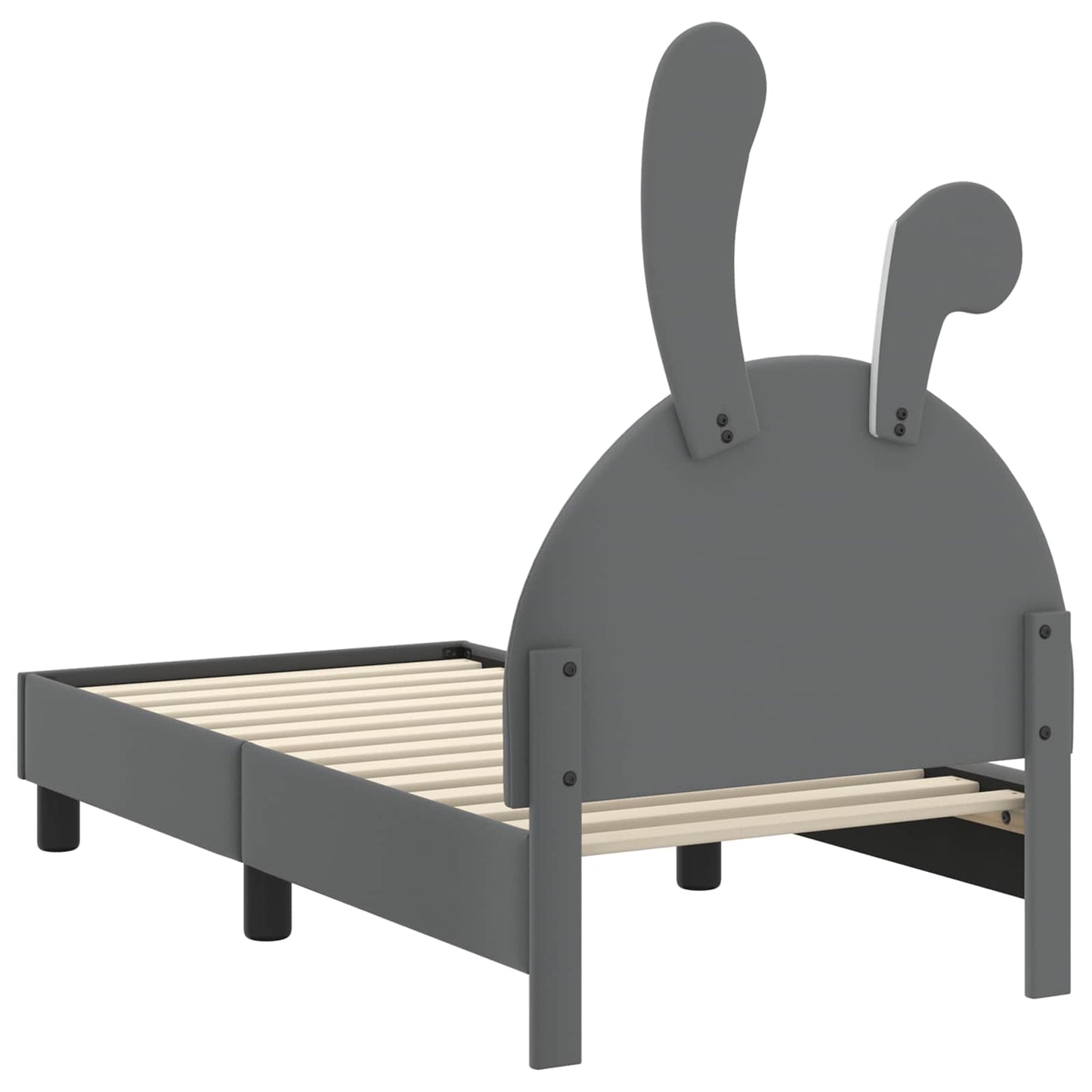 Struttura letto per bambini con testata Grigio chiaro