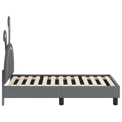 Struttura letto per bambini con testata Grigio chiaro