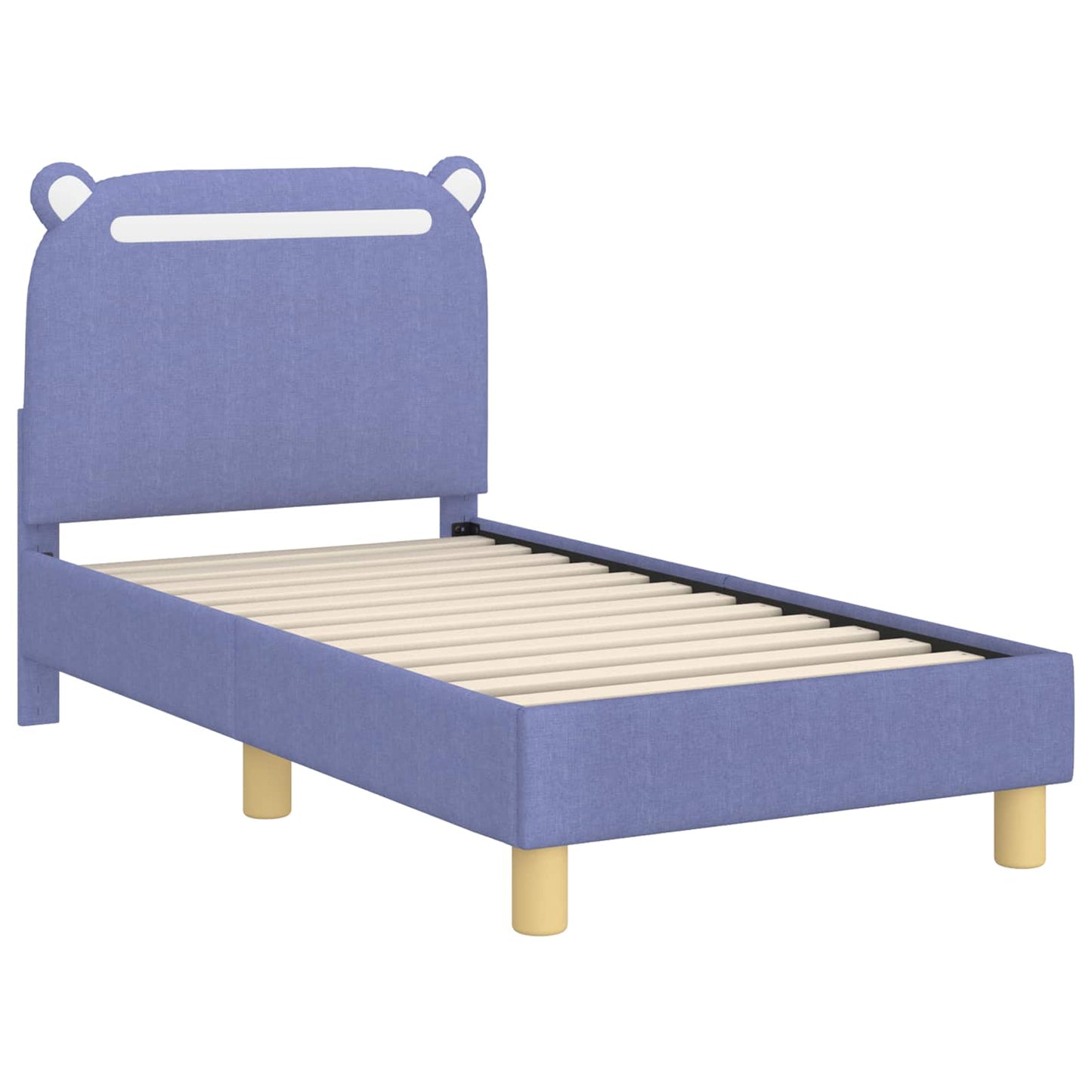 Struttura letto per bambini con testata Blu jeans 70 x 140 cm