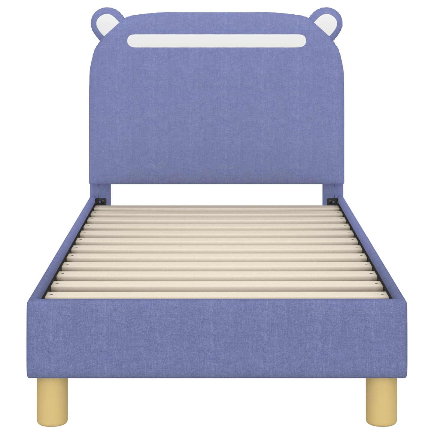Struttura letto per bambini con testata Blu jeans 70 x 140 cm