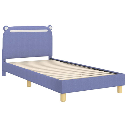 Struttura letto bambini con testata Blu jeans 80 x 200 cm