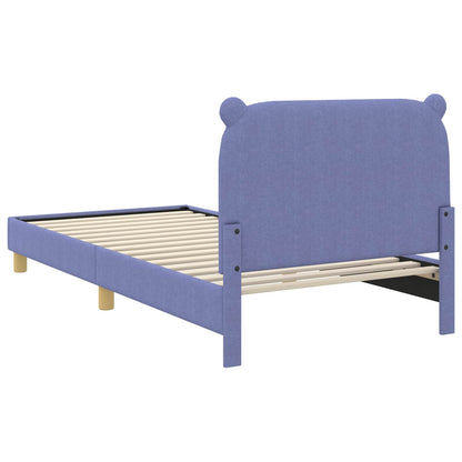 Struttura letto bambini con testata Blu jeans 80 x 200 cm