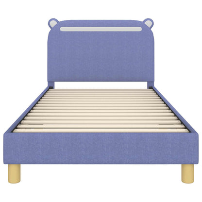 Struttura letto bambini con testata Blu jeans 90 x 200 cm