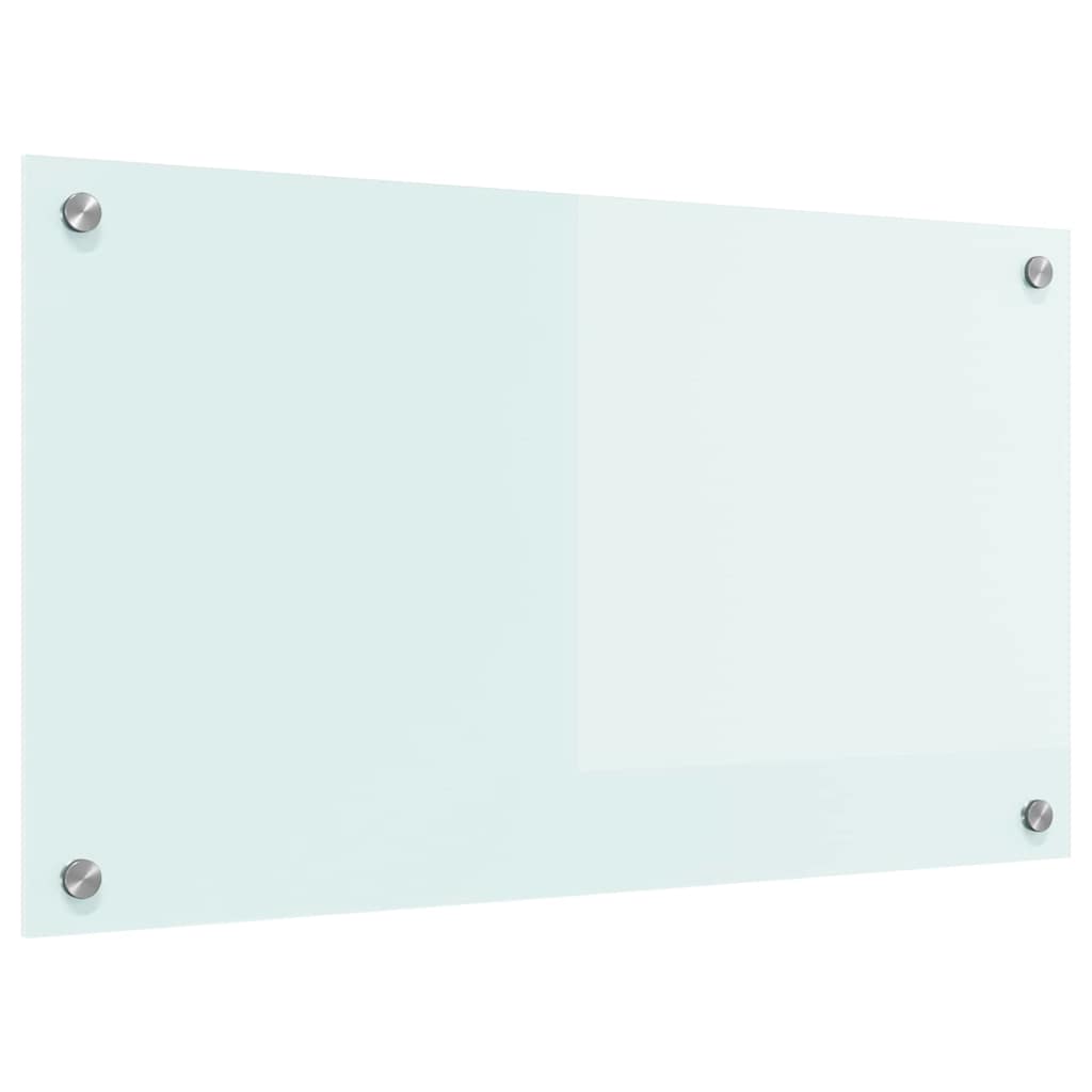 Rivestimento da Cucina Bianco 70 x 40 cm vetro temperato