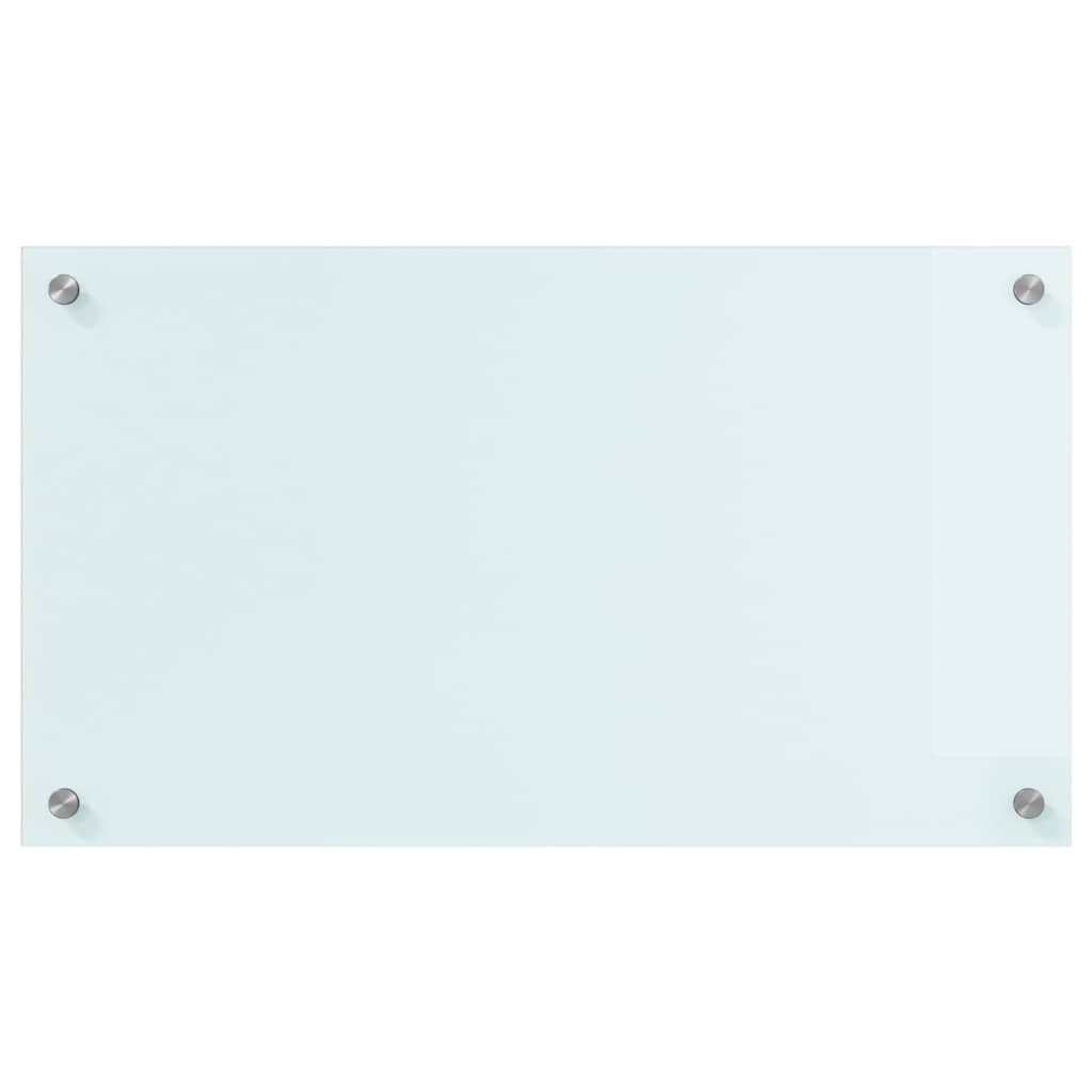 Rivestimento da Cucina Bianco 70 x 40 cm vetro temperato