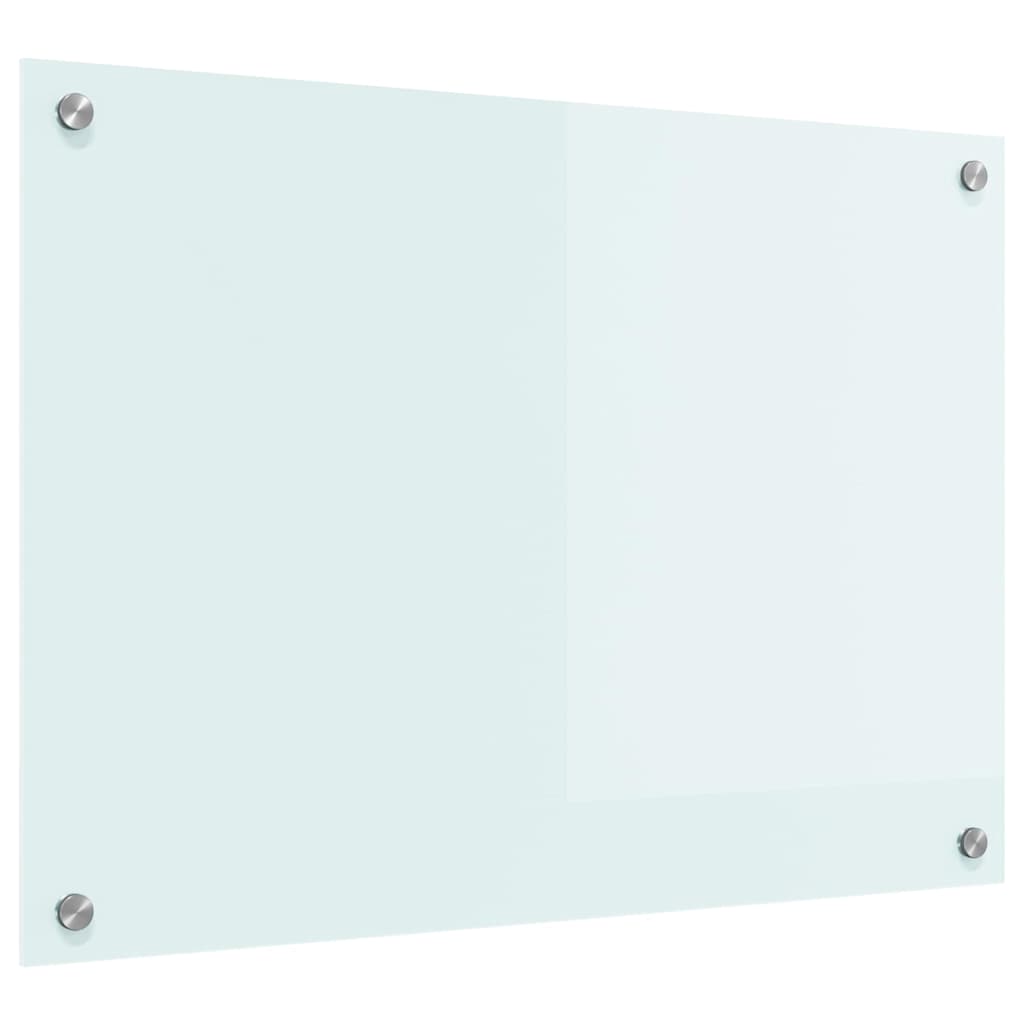 Rivestimento da Cucina Bianco 70 x 50 cm vetro temperato