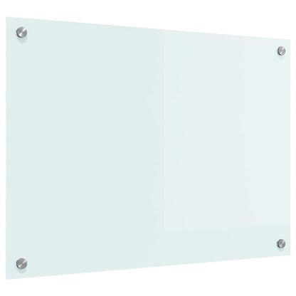 Rivestimento da Cucina Bianco 70 x 50 cm vetro temperato