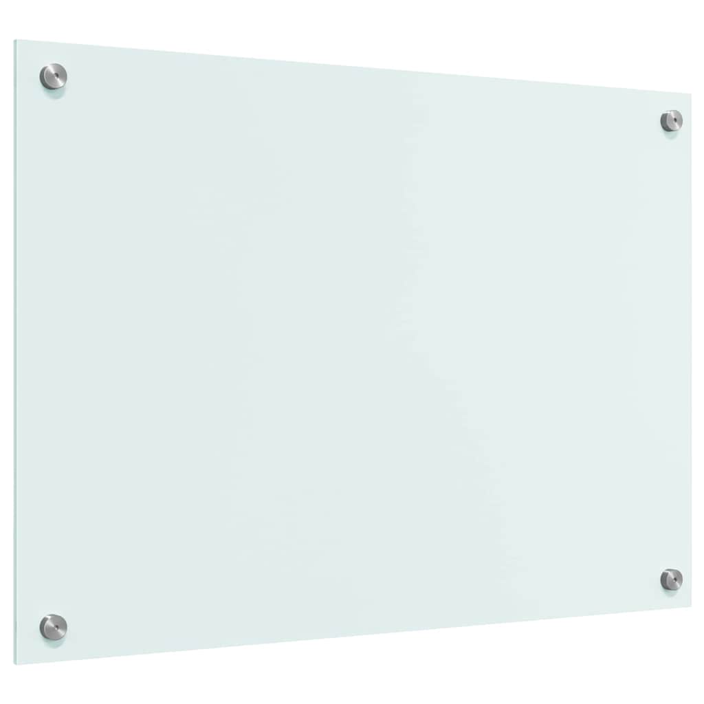 Rivestimento da Cucina Bianco 70 x 50 cm vetro temperato