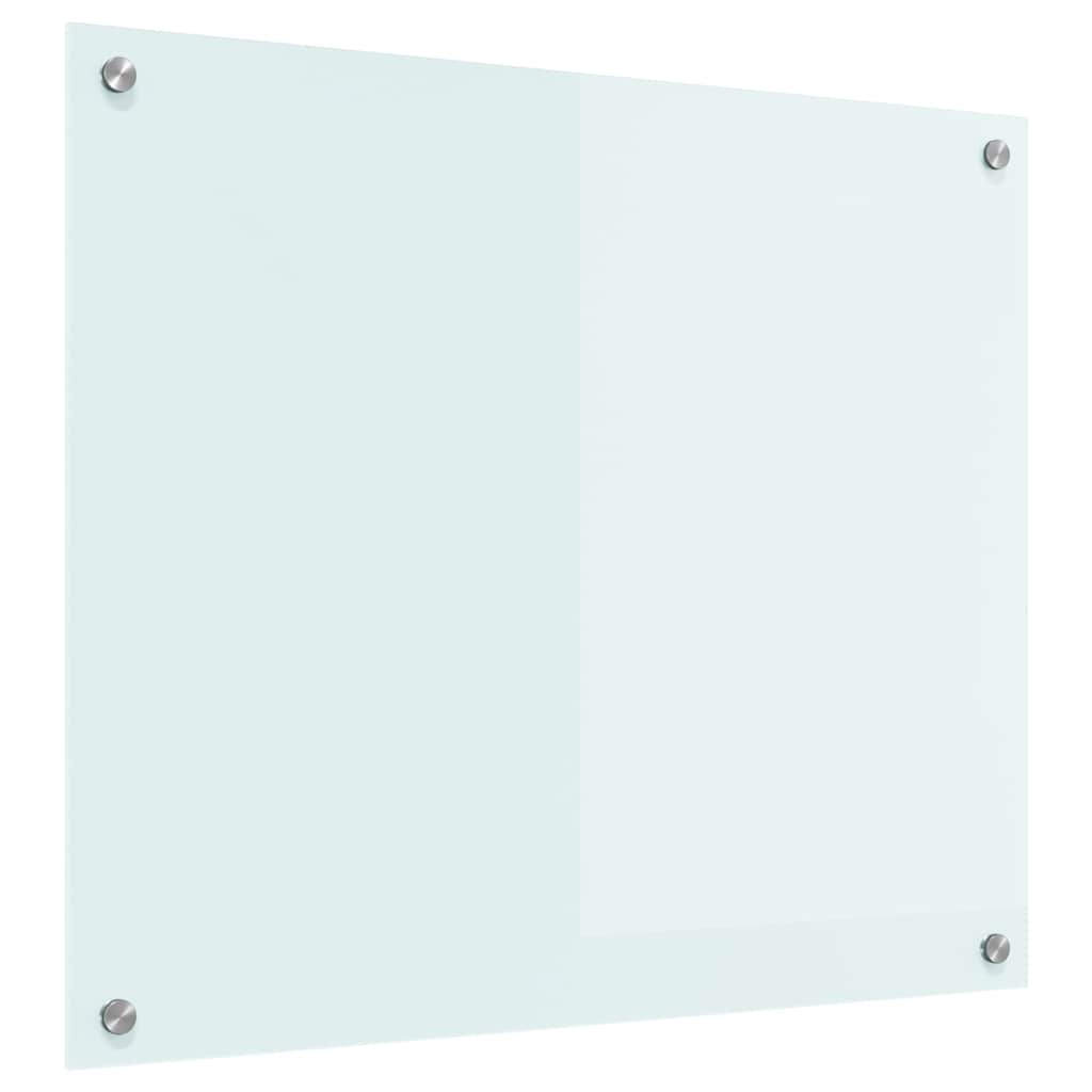 Rivestimento da Cucina Bianco 70 x 60 cm vetro temperato